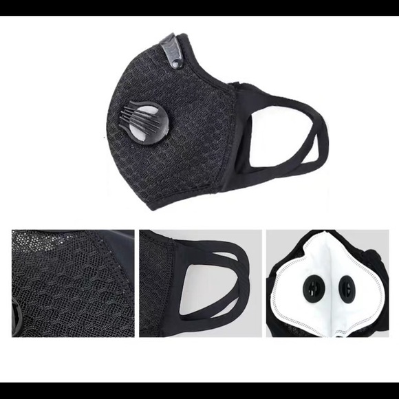 Mask with valve and filter - Picture 3 of 4